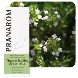 Pranarom Huile Essentielle Thym à Feuilles de Sarriette 10ml