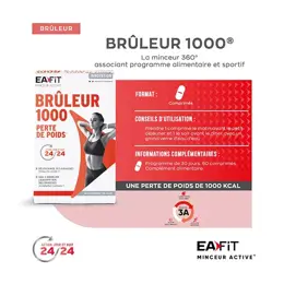 Eafit Brûleur 1000 Perte de Poids 60 comprimés