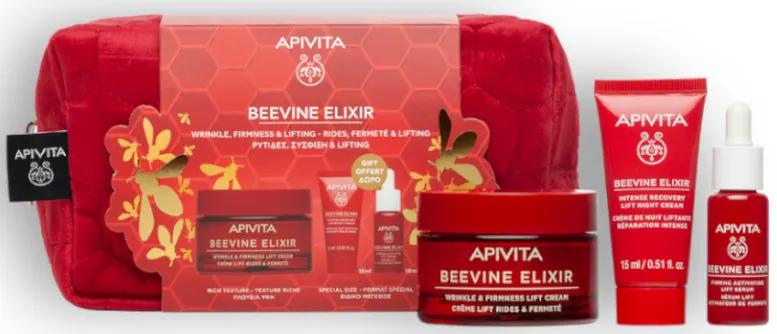 Apivita Beevine Elixir Rich Cream 50 ml + Serum 10 ml + Night Cream 15 ml