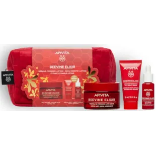 Apivita Beevine Elixir Rich Cream 50 ml + Serum 10 ml + Nachtcreme 15 ml