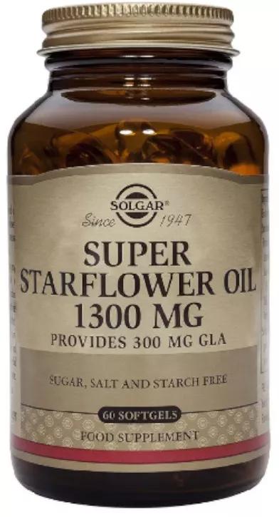 Solgar Borage Oil 1300 Mg 60 Soft Capsules