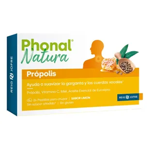 Propolis Pills with Vitamin C Lemon Flavor Forté Pharma 24Uds