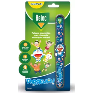 Relec Children's Citronella Bracelet Doraemon 1 unit