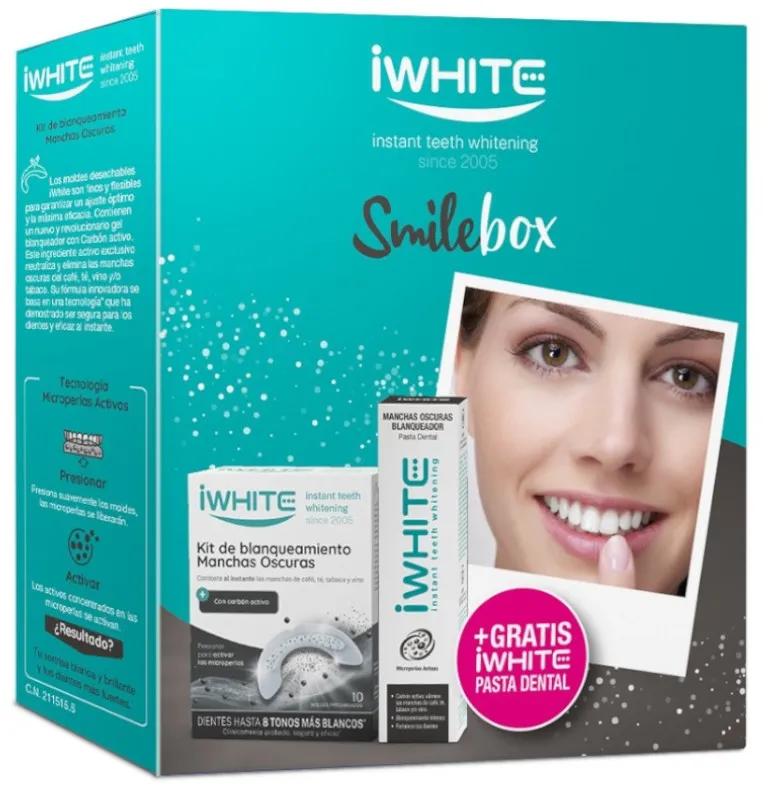 Kit de blanchiment iWhite Taches brunes 10 moules + 75 ml de pâte en cadeau