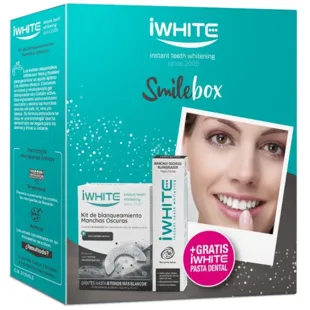 iWhite Blanqueamiento Kit Manchas Oscuras 10 Moldes + Pasta 75 ml de Regalo
