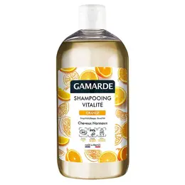 Gamarde Capillaire Shampoing Vitalité Orange Bio 500ml