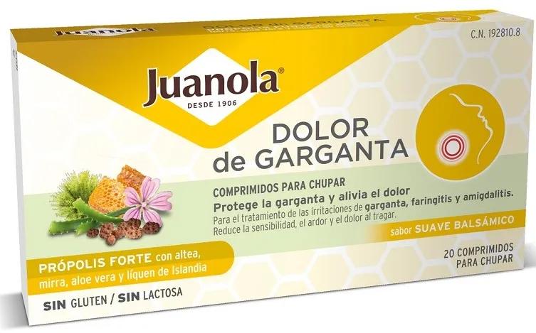 Juanola Sore Throat 20 Tablets to Suck