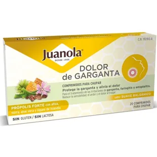 Maladie de Juanola gorge 20 compressé à sucer