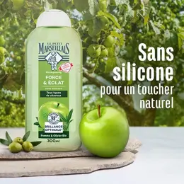 Le Petit Marseillais Shampooing Force Éclat Pomme Olivier Bio 300 ml