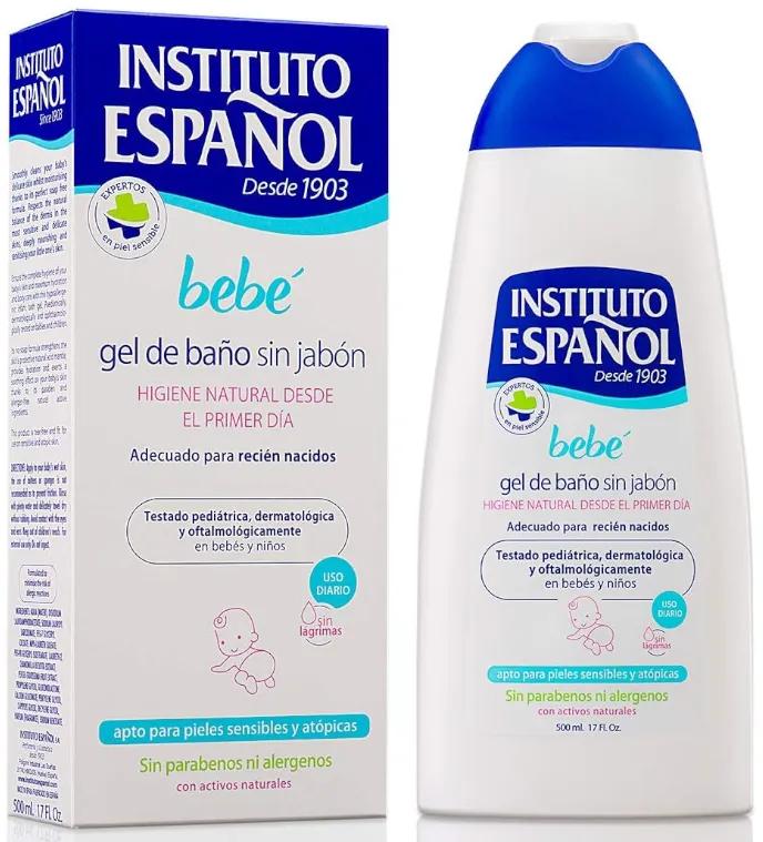 Imagen de Instituto Español Bebé Gel de Baño Sin Jabón 500 ml