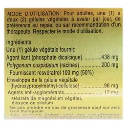 Solgar Resveratrol 60 gélules végétales