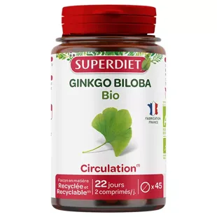 Superdiet Ginkgo Biologico 45 compresse