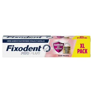 Fixodent Pro Plus Barriera di particelle neutre - 57 g