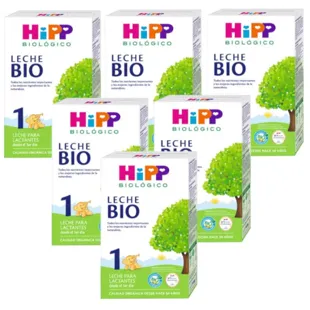 Hipp Leche Biológica 1 Inicio 6x300 gr