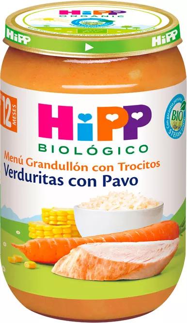 HiPP Tarrito de Verduritas con Pavo +12m BIO 220 gr