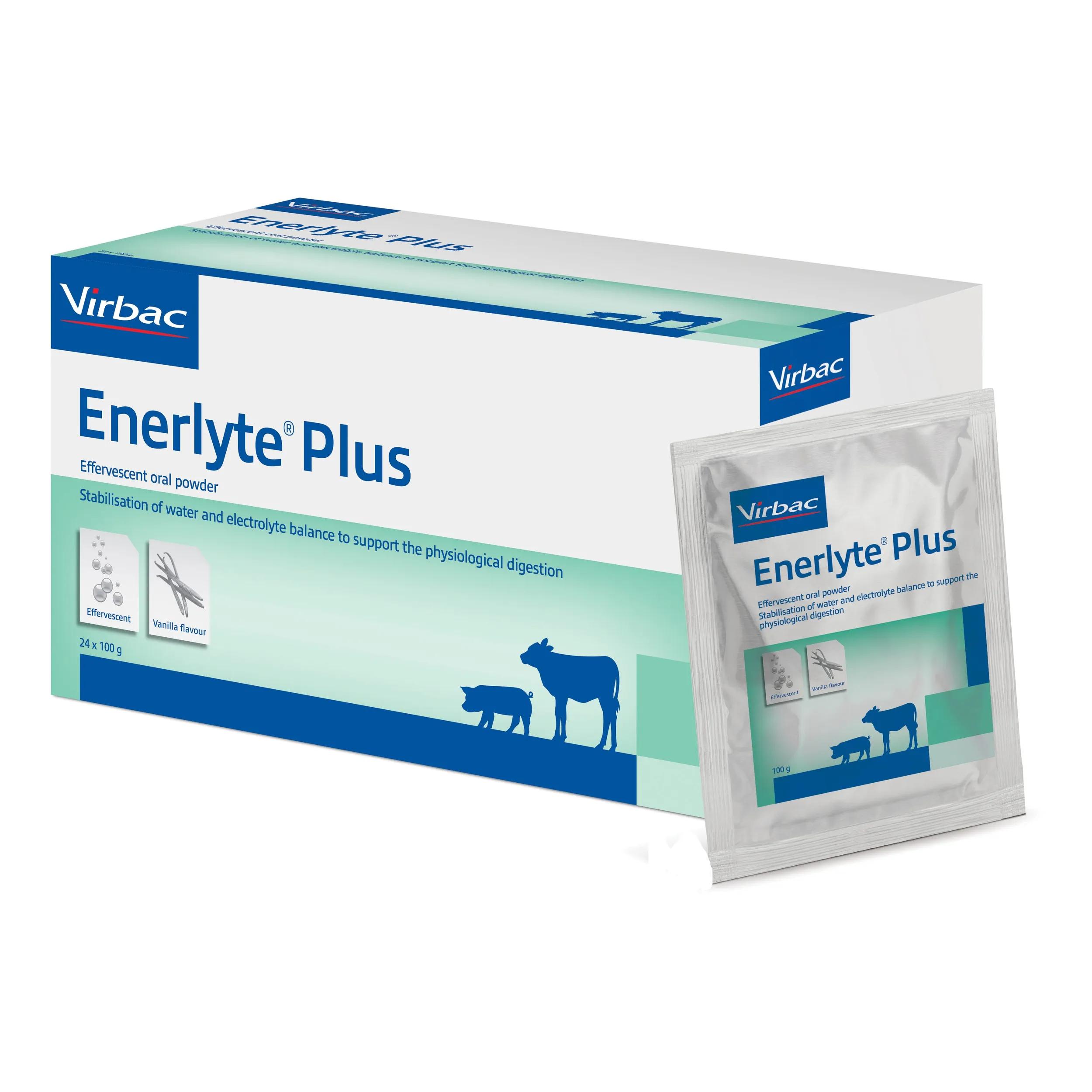 Virbac Enerlyte Plus Reidratante Energetico Veterinario 24 Buste da 100 Gr.