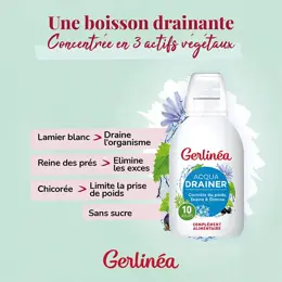 Gerlinéa Compléments Alimentaires Acqua Drainer 500ml