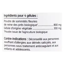 Nat & Form Écoresponsable Reine des Prés Bio 200 gélules