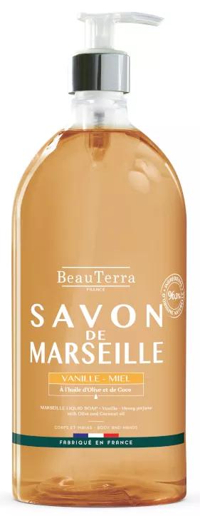 Beauterra Marseille Soap Vanilla and Honey 1 Liter