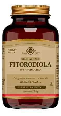 Solgar Fitorodiola Integratore Tonico Energetico 60 Capsule Vegetali