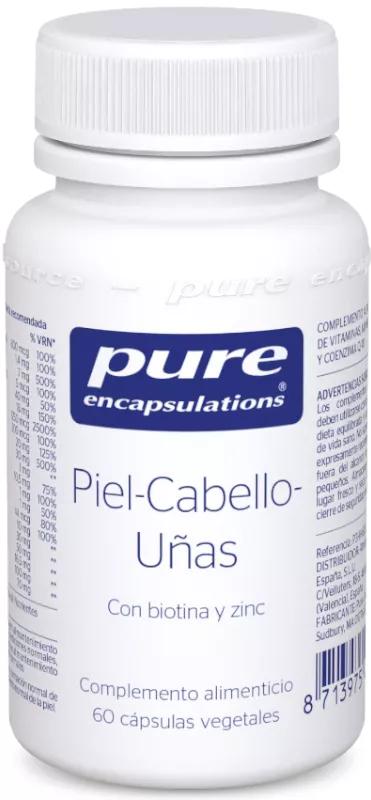 Pure Encapsulations Haut, Haare und Nägel 60 pflanzliche Kapseln
