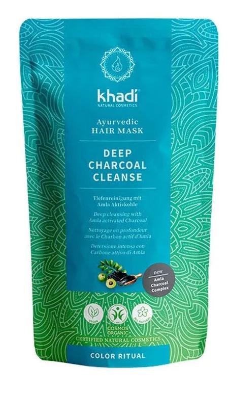 Masque Detox au Charbon Activated Khadi 50 gr