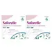 Saforelle Protections Serviettes Hygiéniques en Coton BIO Nuit - Lot de 2 x 10 protections