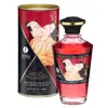 Shunga Huile Chauffante Aphrodisiaque Vin pétillant Fraise 100ml