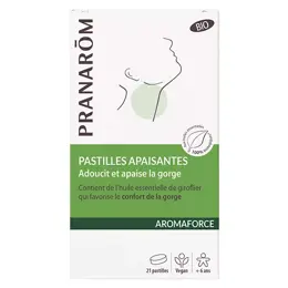 Pranarom Aromaforce Pastilles Gorge 21 unités