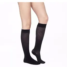 Radiante Microvoile Tango Chaussettes Jarfix Classe 2 Moyen Taille 2 Noir Motif Losange