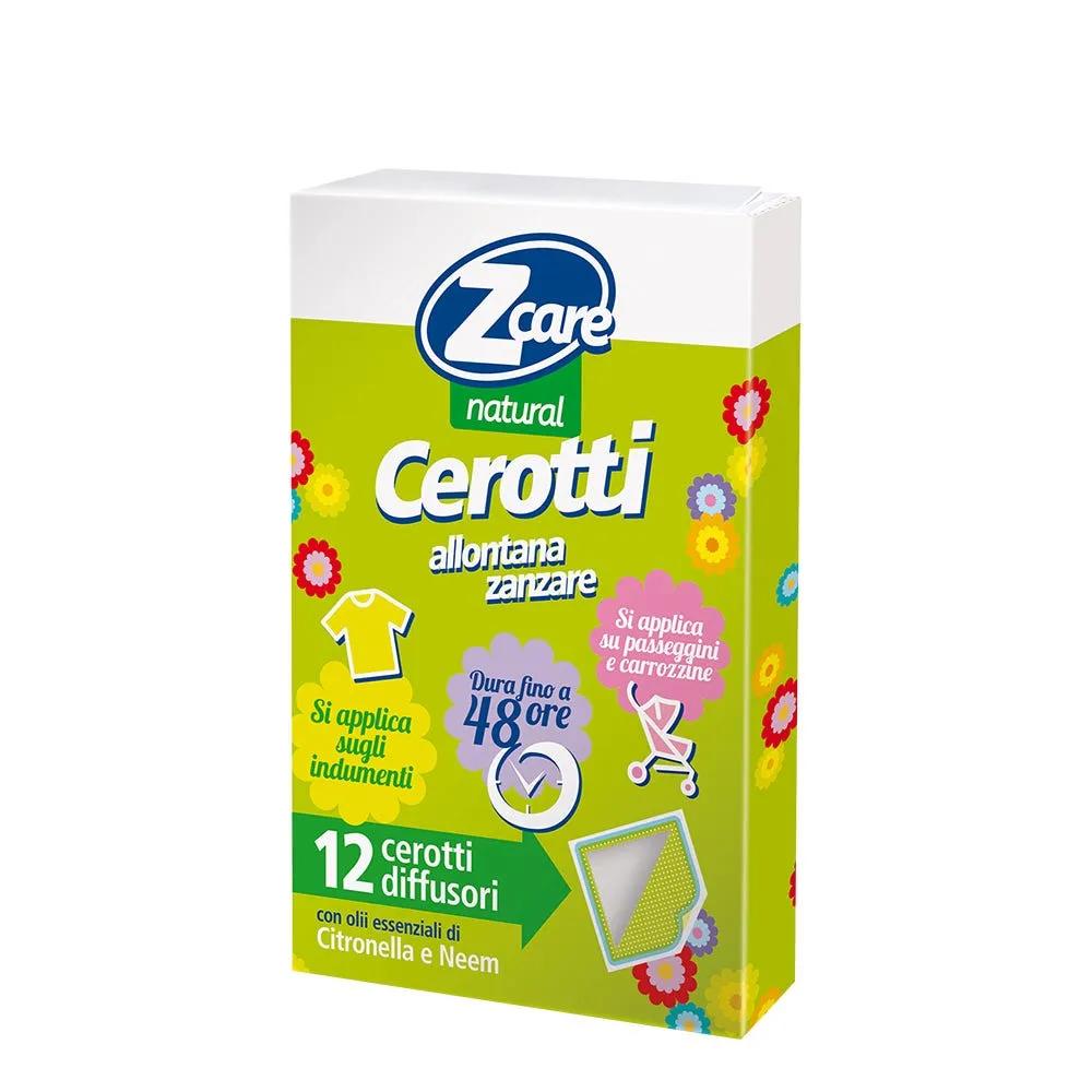 Zcare Natural Cerotti Antizanzare 12 Pezzi