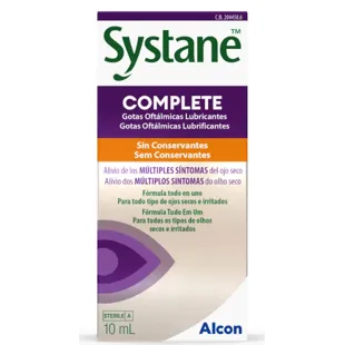 Systane Complete Lubricating Eye Drops 10ml