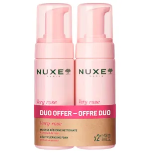 Nuxe Very Rose Gentle Cleansing Foam 2x150ml