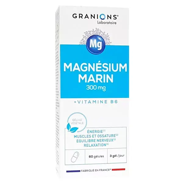Granions Magnésium Marin 60 gélules