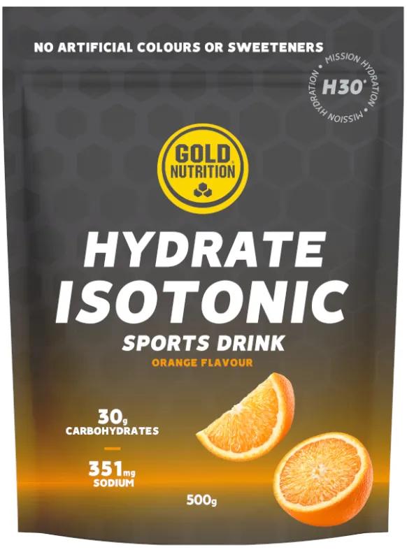GoldNutrition Hydrate Isotonic H30 Orange 500 gr