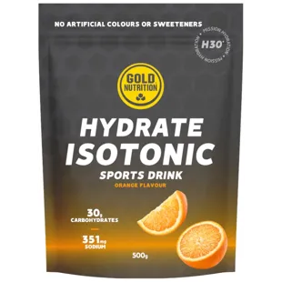 GoldNutrition Hydrate Isotonic H30 Orange 500 gr