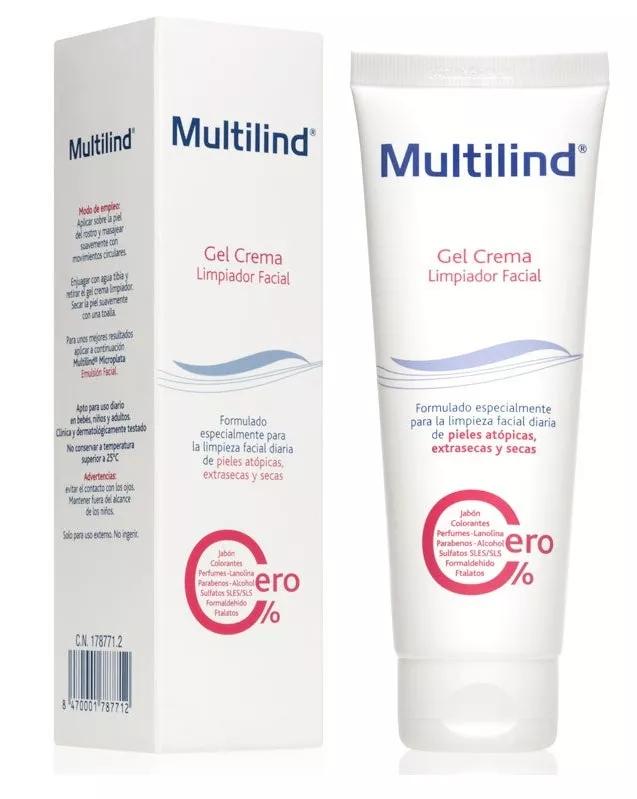 Multilind Gel-Crema Limpiador Facial 0% 125 ml