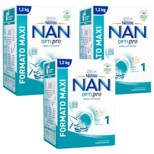 Nestlé Nan Optipro 1 Infant Milk 3x1200g