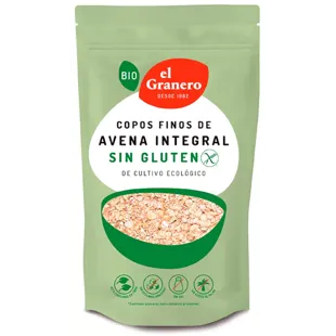 El Granero Integral Flocos de Aveia Integrais Suaves Sem Glúten Orgânicos 500 gr