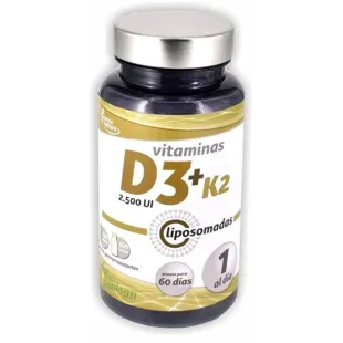 Pinisan Vit. D3+K2 Liposomada 60 Capsules