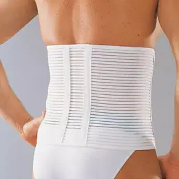 Thuasne Dynabelt Ceinture Thoraco-Abdominale Hauteur 33cm Taille 3 Blanc