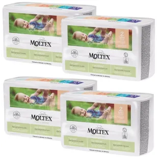 Moltex Pure&amp;Nature Diapers Size 2 Mini (3-6 Kg) 4x36 units