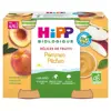 Hipp Bio Délices de Fruits Pot Pommes Pêches +4m 2 x 190g