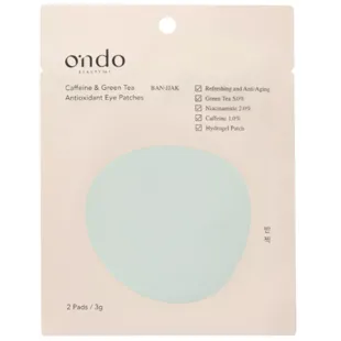 Ondo Beauty 36.5 Caffeine & Green Tea Antioxidant Eye Patches 2 units