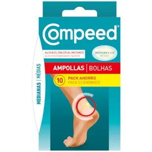 Compeed Ampolas Médias 10 unidades
