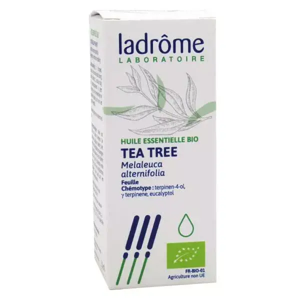 Ladrome oil essential Organic Tea Tree 30ml