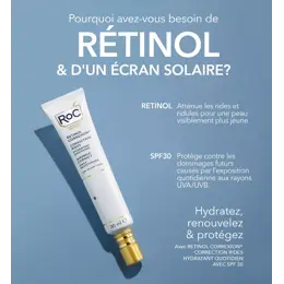 Roc Rétinol Correxion Correction Rides Hydratant Quotidien SPF30 30ml