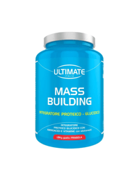 Ultimate Italia Mass Building Integratore Proteine Aumento Massa Muscolare Gusto Cacao 1,8 kg