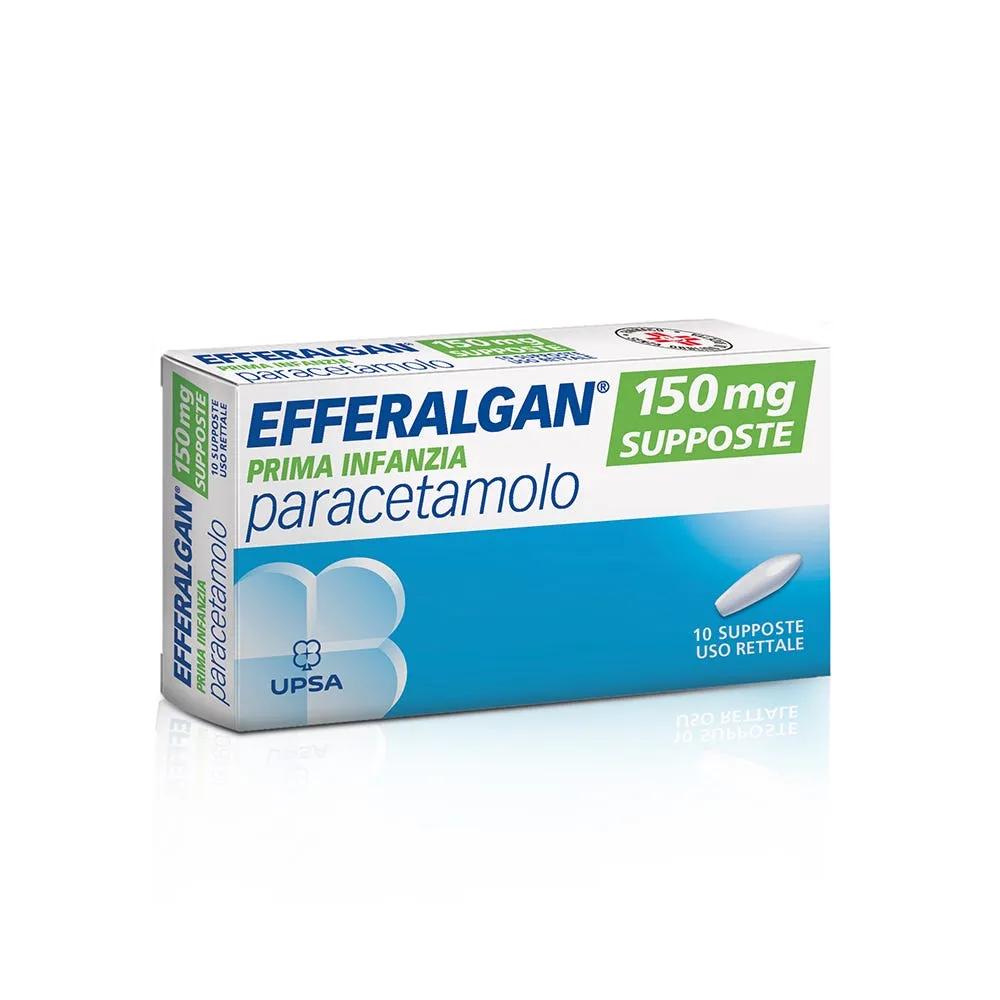 Efferalgan Prima Infanzia 150 mg Paracetamolo 10 Supposte