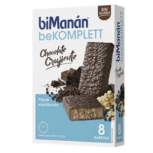 Bimanan Crunchy Schokoriegel Komplett 8 Stück